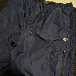 STARTER mens blue sweatpants